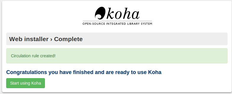 Step 15 Basic Koha Library Setup Part 9