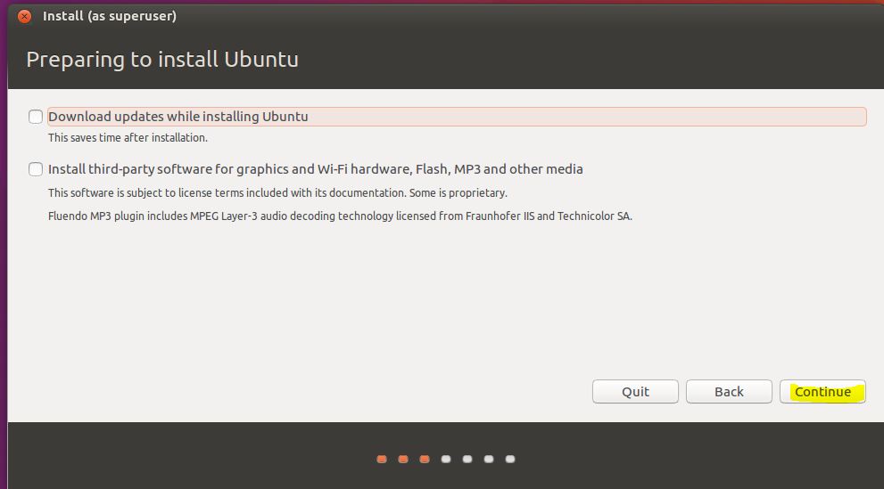 Ubuntu Step 4