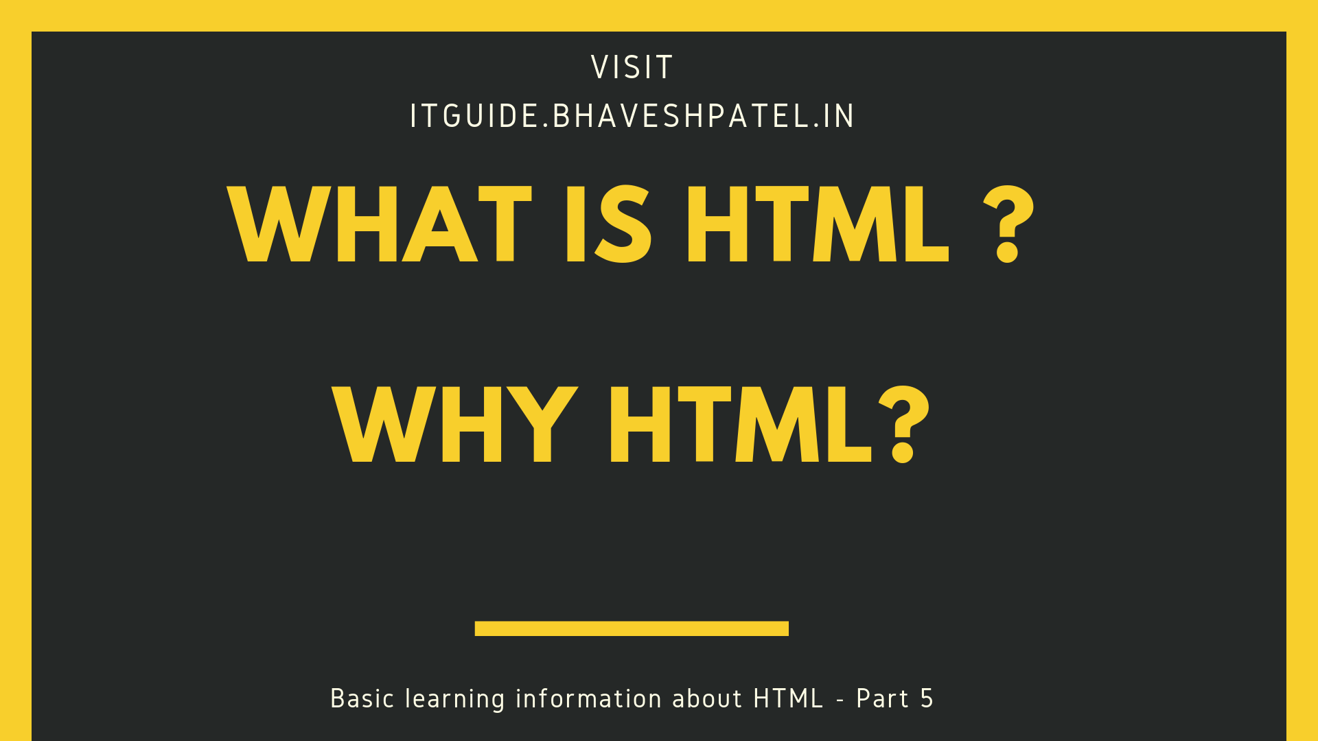 What-is-HTML