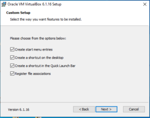 oracle virtualbox network settings windows 10
